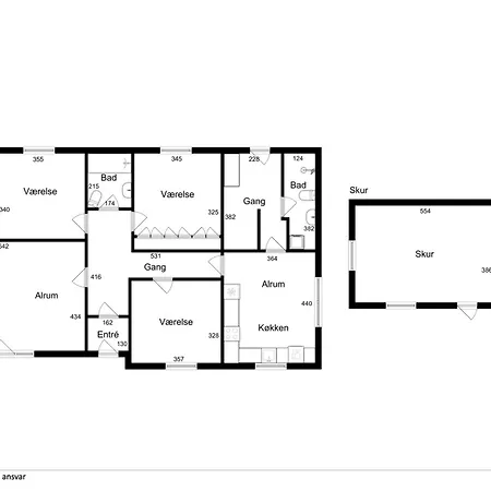 Villa På Stor Tomt Med Vacker Utsikt Nordenbro Vesteregn